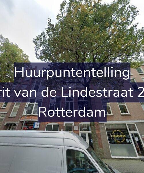 Foto gevel Huurpuntentelling voor Gerrit van de Lindestraat 20-A, Rotterdam