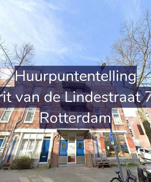 Foto gevel Huurpuntentelling voor Gerrit van de Lindestraat 75-E, Rotterdam