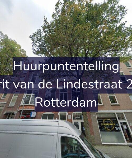 Foto gevel Huurpuntentelling voor Gerrit van de Lindestraat 20-C, Rotterdam