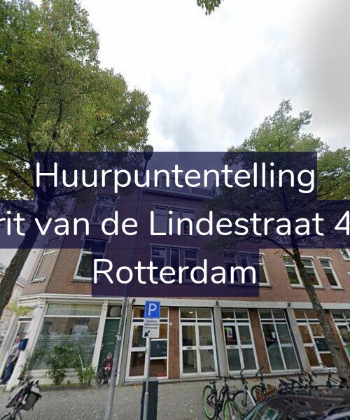 Foto gevel Huurpuntentelling voor Gerrit van de Lindestraat 41-C, Rotterdam