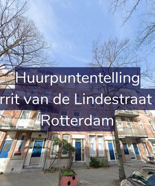 Foto gevel Huurpuntentelling voor Gerrit van de Lindestraat 95, Rotterdam