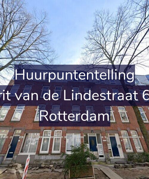 Foto gevel Huurpuntentelling voor Gerrit van de Lindestraat 68-B, Rotterdam