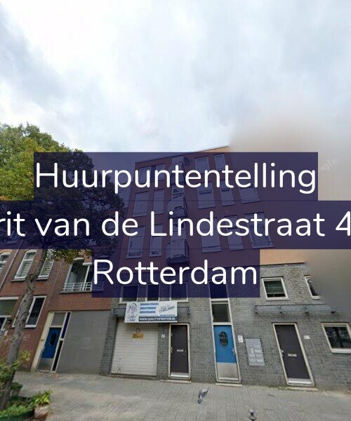 Foto gevel Huurpuntentelling voor Gerrit van de Lindestraat 47-C, Rotterdam