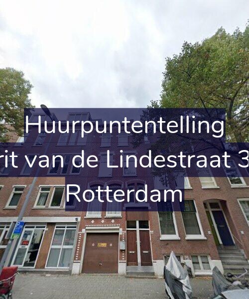 Foto gevel Huurpuntentelling voor Gerrit van de Lindestraat 31-B, Rotterdam