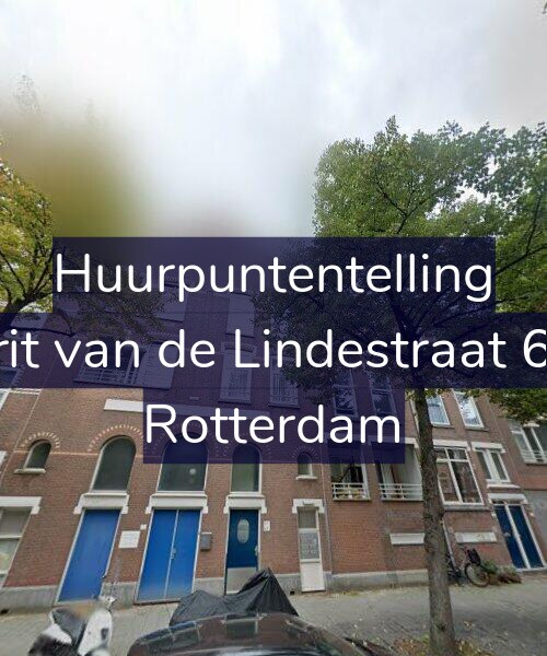 Foto gevel Huurpuntentelling voor Gerrit van de Lindestraat 63-B, Rotterdam