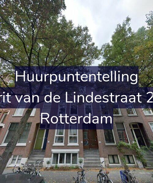Foto gevel Huurpuntentelling voor Gerrit van de Lindestraat 27-B, Rotterdam