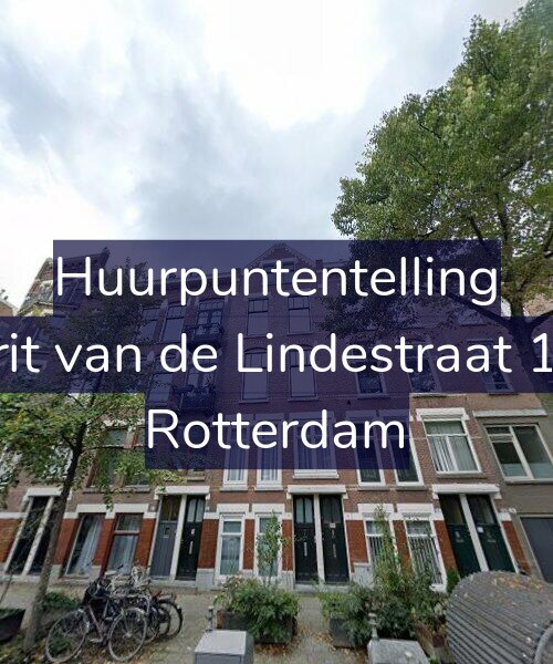 Foto gevel Huurpuntentelling voor Gerrit van de Lindestraat 10-B, Rotterdam