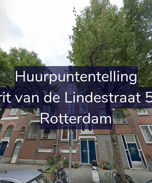 Foto gevel Huurpuntentelling voor Gerrit van de Lindestraat 59-B, Rotterdam
