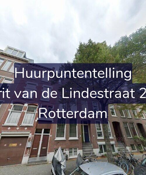 Foto gevel Huurpuntentelling voor Gerrit van de Lindestraat 29-A, Rotterdam