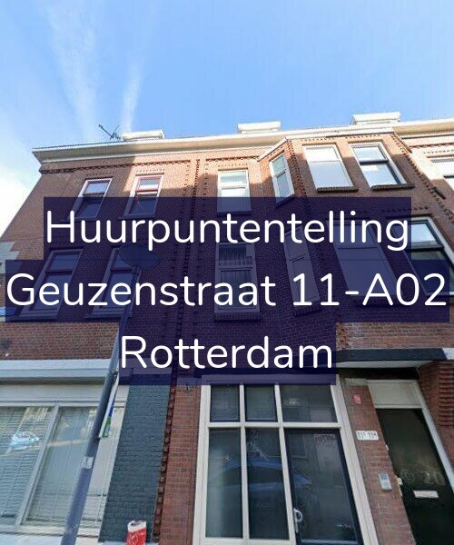 Foto gevel Huurpuntentelling voor Geuzenstraat 11-A02, Rotterdam