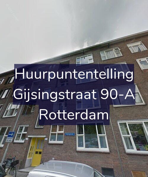 Foto gevel Huurpuntentelling voor Gijsingstraat 90-A, Rotterdam