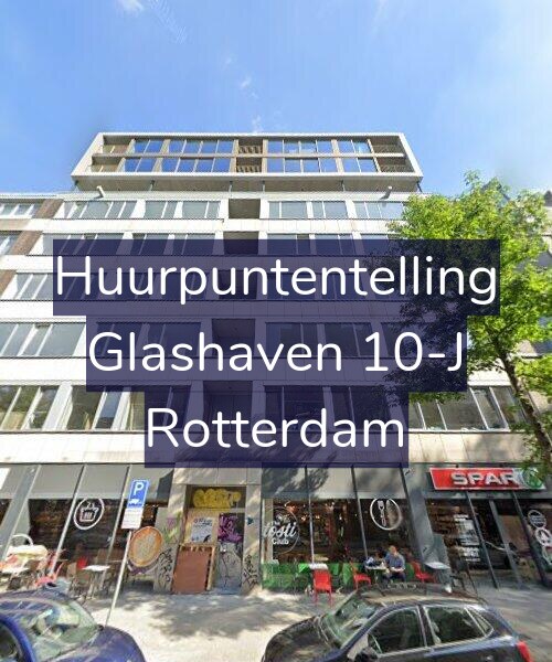 Foto gevel Huurpuntentelling voor Glashaven 10-J, Rotterdam