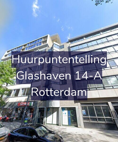 Foto gevel Huurpuntentelling voor Glashaven 14-A, Rotterdam