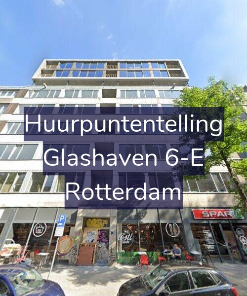 Foto gevel Huurpuntentelling voor Glashaven 6-E, Rotterdam