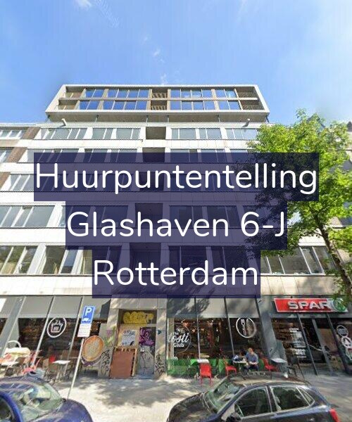 Foto gevel Huurpuntentelling voor Glashaven 6-J, Rotterdam