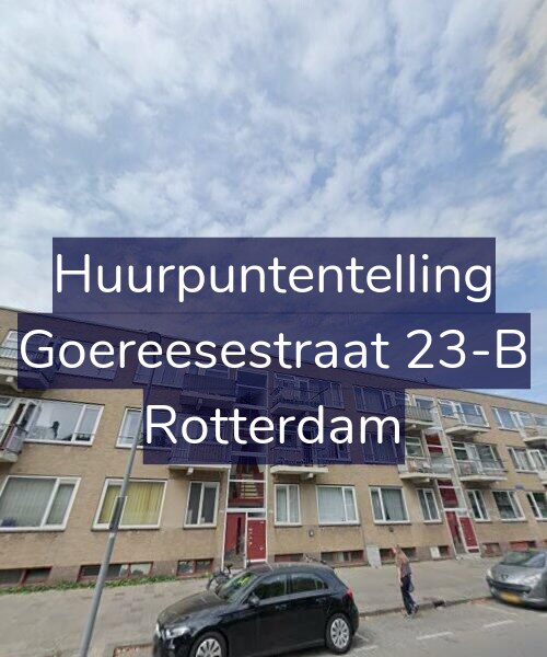 Foto gevel Huurpuntentelling voor Goereesestraat 23-B, Rotterdam