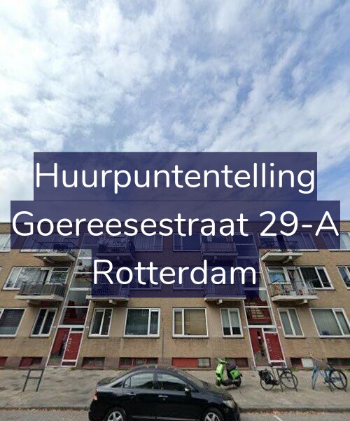 Foto gevel Huurpuntentelling voor Goereesestraat 29-A, Rotterdam
