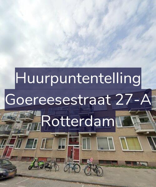 Foto gevel Huurpuntentelling voor Goereesestraat 27-A, Rotterdam