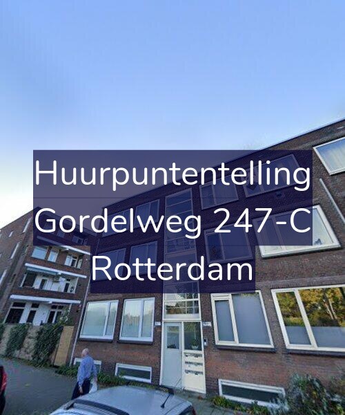 Foto gevel Huurpuntentelling voor Gordelweg 247-C, Rotterdam
