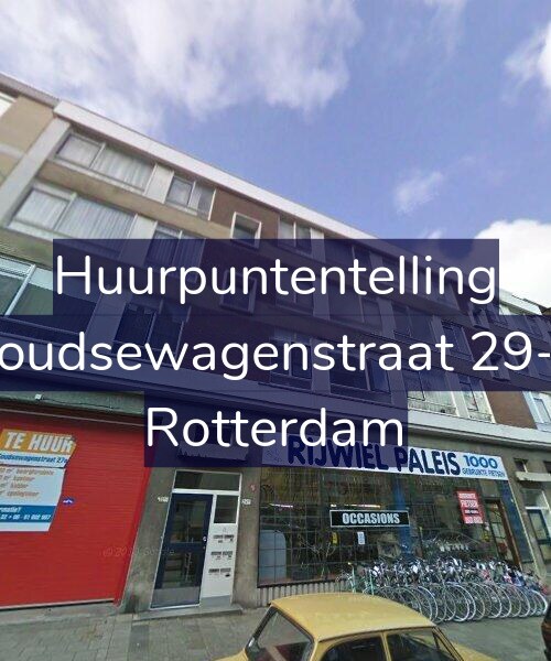 Foto gevel Huurpuntentelling voor Goudsewagenstraat 29-C, Rotterdam