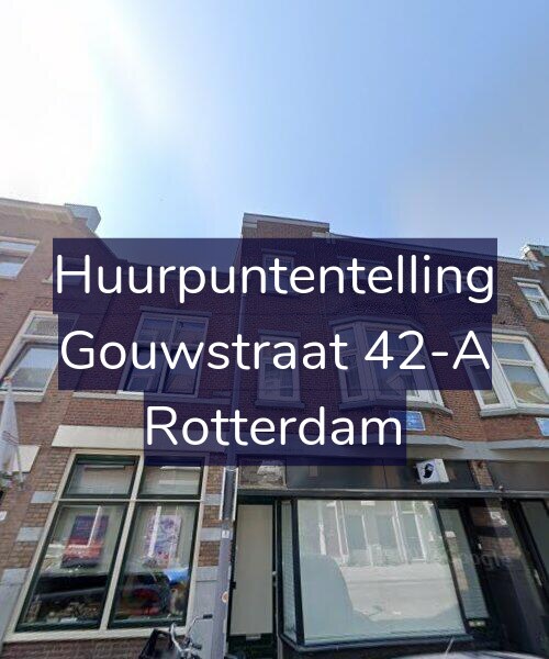 Foto gevel Huurpuntentelling voor Gouwstraat 42-A, Rotterdam