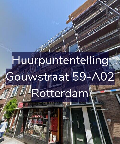 Foto gevel Huurpuntentelling voor Gouwstraat 59-A02, Rotterdam