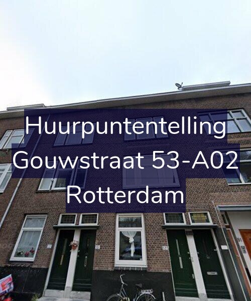 Foto gevel Huurpuntentelling voor Gouwstraat 53-A02, Rotterdam