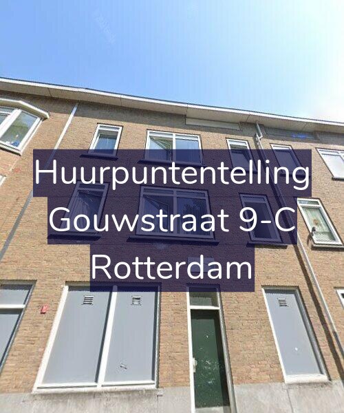 Foto gevel Huurpuntentelling voor Gouwstraat 9-C, Rotterdam