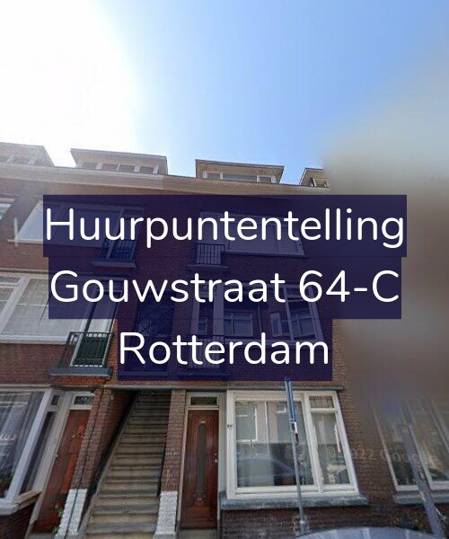 Foto gevel Huurpuntentelling voor Gouwstraat 64-C, Rotterdam