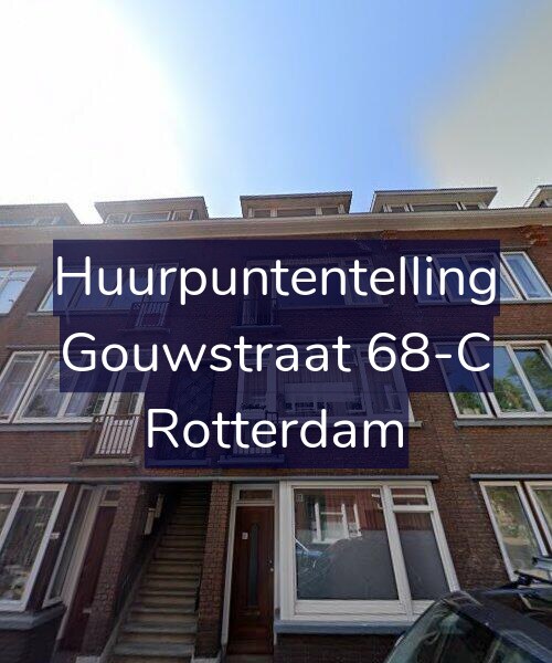 Foto gevel Huurpuntentelling voor Gouwstraat 68-C, Rotterdam