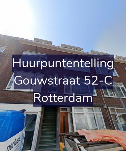 Foto gevel Huurpuntentelling voor Gouwstraat 52-C, Rotterdam