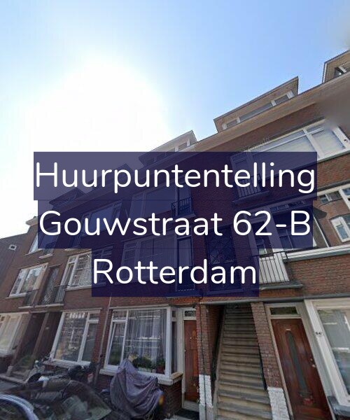 Foto gevel Huurpuntentelling voor Gouwstraat 62-B, Rotterdam