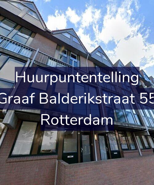 Foto gevel Huurpuntentelling voor Graaf Balderikstraat 55, Rotterdam