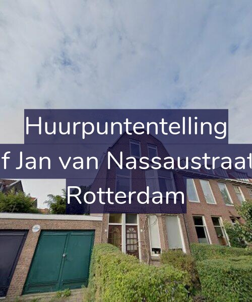 Foto gevel Huurpuntentelling voor Graaf Jan van Nassaustraat 1-B, Rotterdam