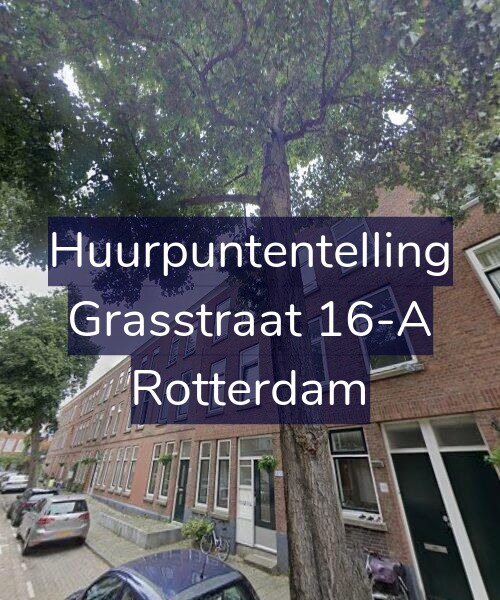 Foto gevel Huurpuntentelling voor Grasstraat 16-A, Rotterdam