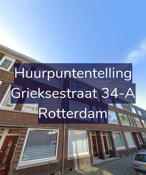 Foto gevel Huurpuntentelling voor Grieksestraat 34-A, Rotterdam