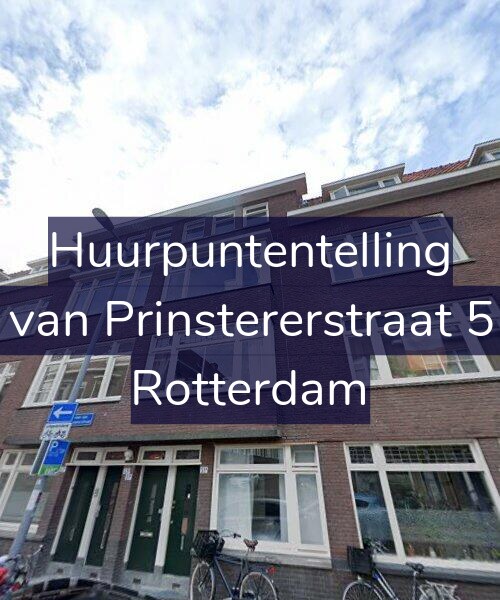 Foto gevel Huurpuntentelling voor Groen van Prinstererstraat 51-B01, Rotterdam