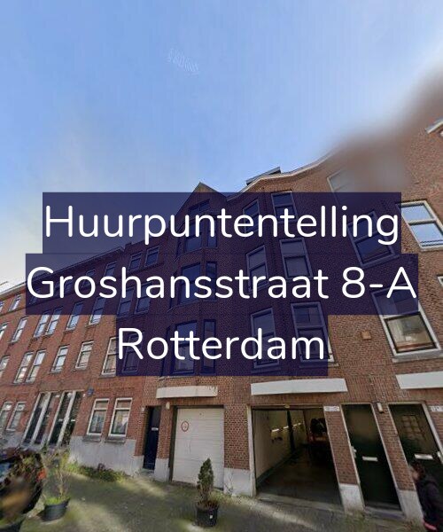 Foto gevel Huurpuntentelling voor Groshansstraat 8-A, Rotterdam