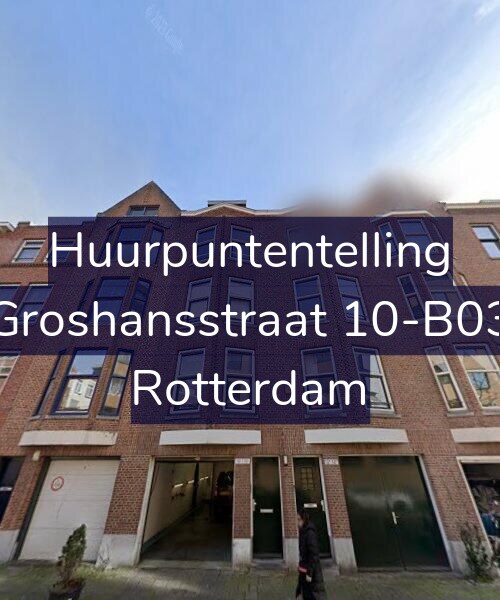 Foto gevel Huurpuntentelling voor Groshansstraat 10-B03, Rotterdam