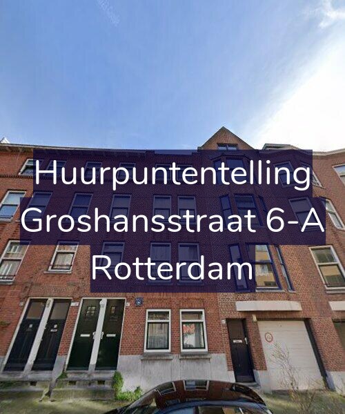 Foto gevel Huurpuntentelling voor Groshansstraat 6-A, Rotterdam