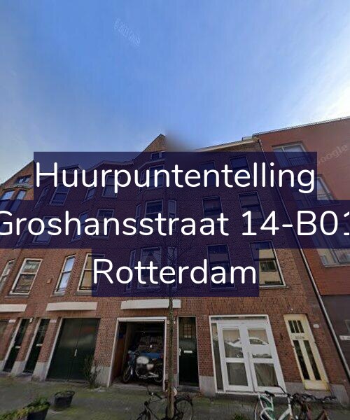 Foto gevel Huurpuntentelling voor Groshansstraat 14-B01, Rotterdam