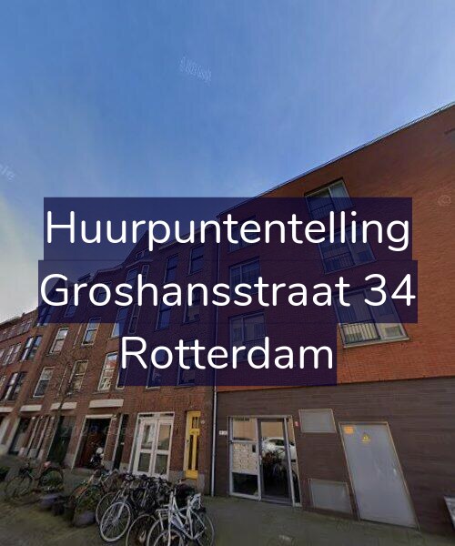Foto gevel Huurpuntentelling voor Groshansstraat 34, Rotterdam