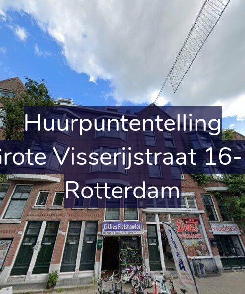 Foto gevel Huurpuntentelling voor Grote Visserijstraat 16-B, Rotterdam