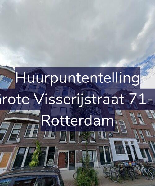 Foto gevel Huurpuntentelling voor Grote Visserijstraat 71-B, Rotterdam