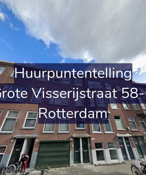 Foto gevel Huurpuntentelling voor Grote Visserijstraat 58-C, Rotterdam
