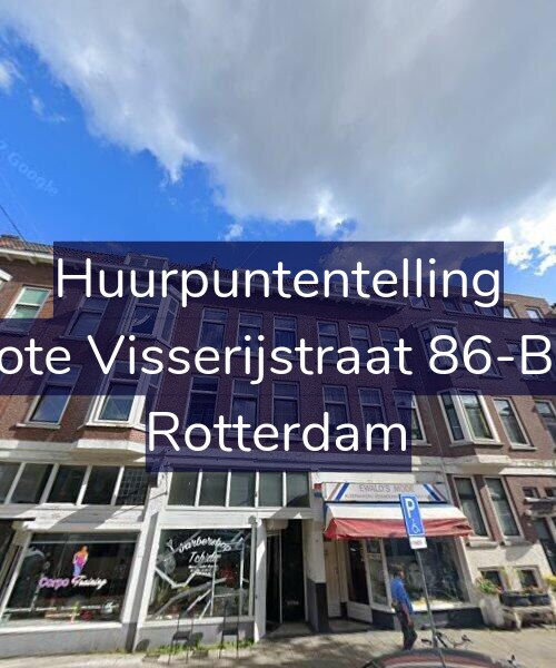 Foto gevel Huurpuntentelling voor Grote Visserijstraat 86-B01, Rotterdam