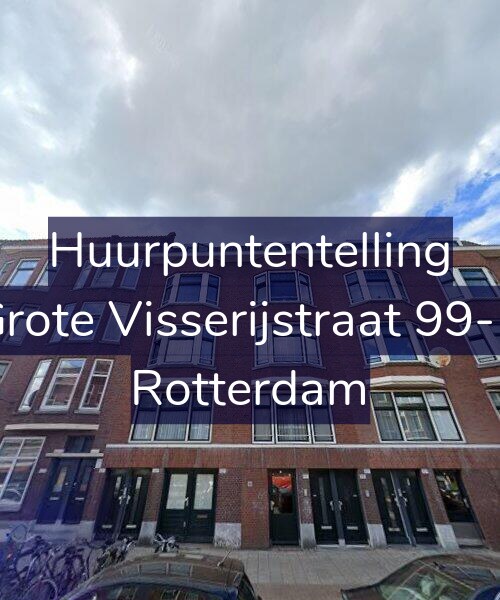 Foto gevel Huurpuntentelling voor Grote Visserijstraat 99-B, Rotterdam