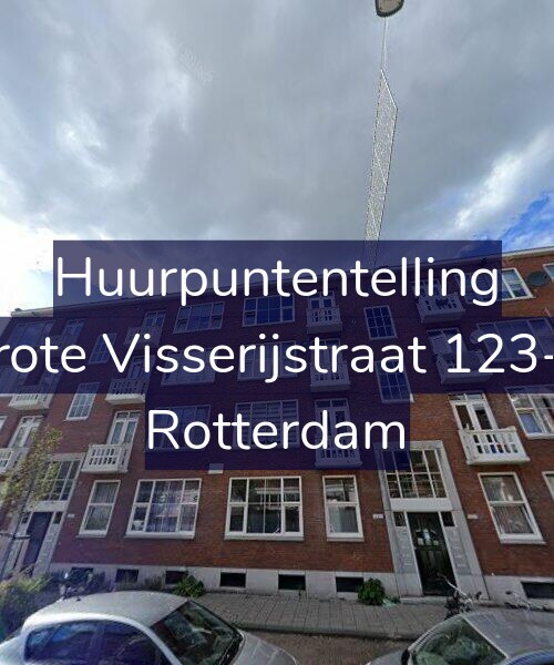 Foto gevel Huurpuntentelling voor Grote Visserijstraat 123-A, Rotterdam