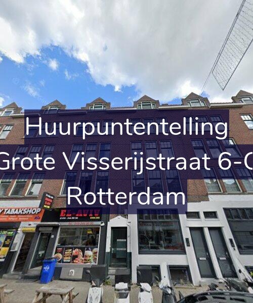 Foto gevel Huurpuntentelling voor Grote Visserijstraat 6-C, Rotterdam