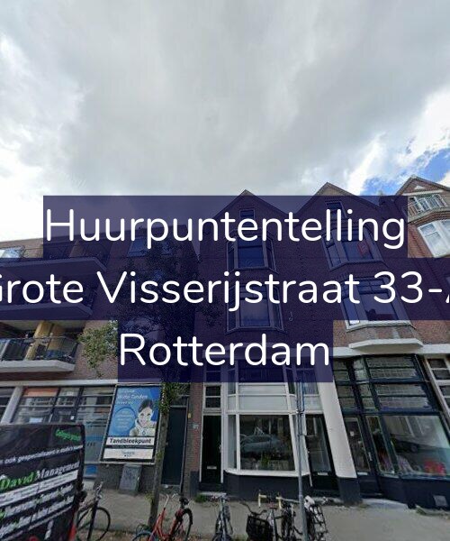 Foto gevel Huurpuntentelling voor Grote Visserijstraat 33-A, Rotterdam